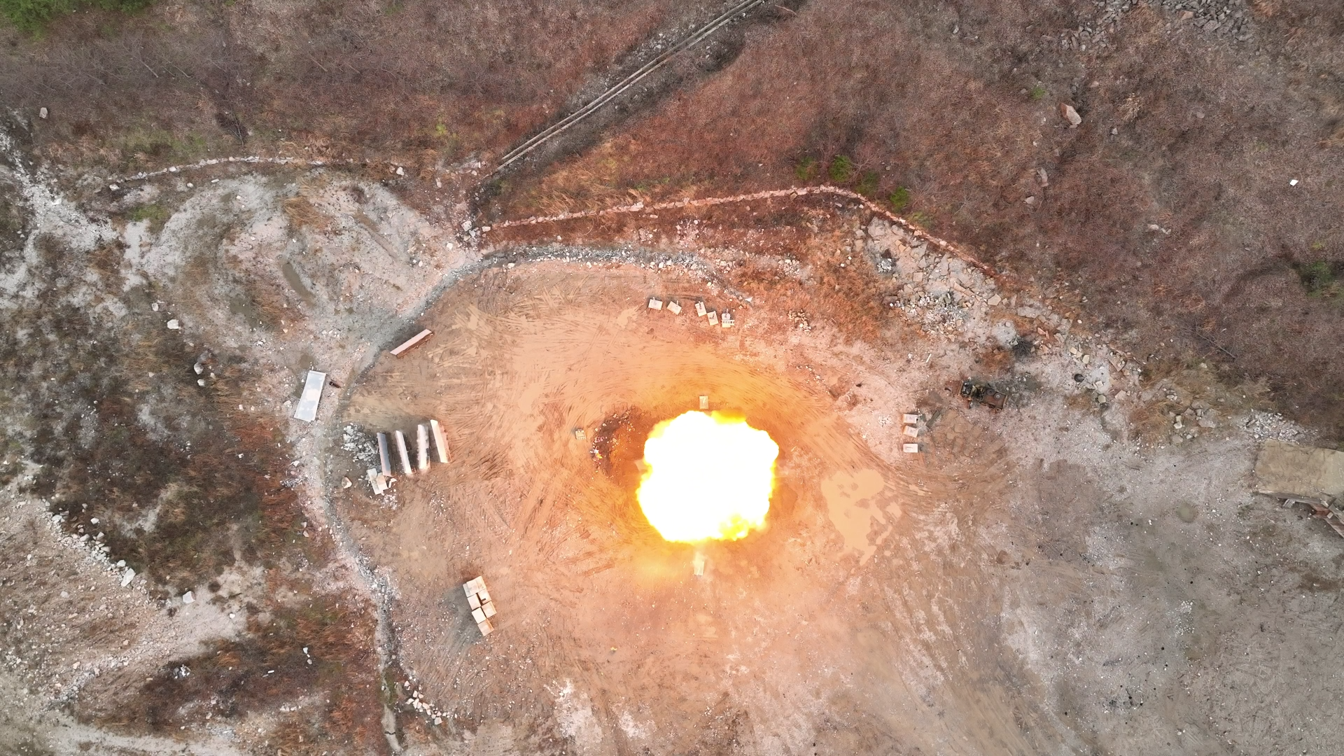 2023년 12월 13일 2차 TNT 폭발실험